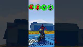 spiderman spiderman2099 spiderwoman babygroot gta5 marvel simpapa gta تحدي الخارقون [upl. by Lanita]