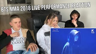 Reacting To BTS  Intro  Fake Love  IDOL Melon Music Awards 2018  MMA 2018 [upl. by Krysta414]