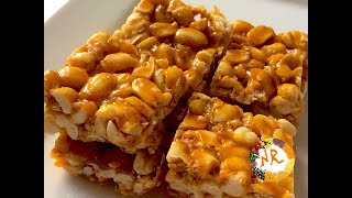 மொறு மொறு கோவில்பட்டி கடலை மிட்டாய்  Kovilpatti Kadalai Mittai recipe Peanut barEnglish subtitles [upl. by Aihsele]