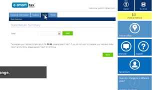 How to File Taxes Online with eSmart Tax [upl. by Alaaj867]