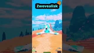 Zwevealisk Showcase  Creatures of Sonaria roblox gaming shorts [upl. by Yojenitsirk]