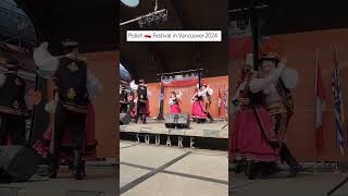 Happy Polska 🇵🇱 Day in Vancouver shortsvideo polish festival britishcolumbia canadalifevlog [upl. by Herra183]