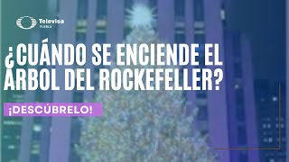 ¿Cuándo se enciende el árbol del Rockefeller Encendido del árbol navideño en el Rockefeller [upl. by O'Conner]