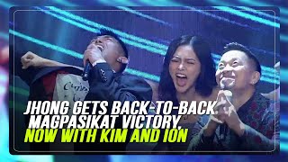 Team Jhong gets backtoback Magpasikat victory now with Kim and Ion  ABSCBN News [upl. by Anneis680]