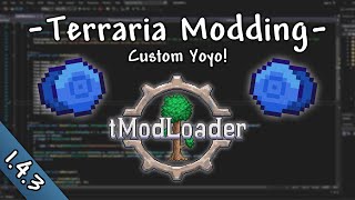 Custom Yoyo  Terraria Modding Tutorial 14 [upl. by Kerrie842]