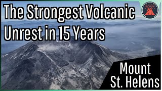 Mount St Helens Volcano Update The Magma Chamber is Recharging Unusual Earthquake Swarms [upl. by Kaliope]