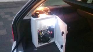 WATER POWERED MERCEDES E 220 CDIHHO CARPURE HYDROGEN FUEL SAVING [upl. by Orland763]