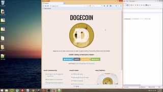 Dogecoin Mining Tutorial  Fast and Easy [upl. by Lynden]