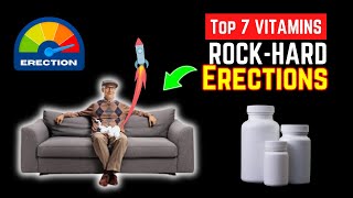 Top 7 Vitamins To Boost Erection Fast for OLDER Man💪 [upl. by Amaleta]