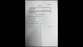 Financial Management MBA6201 MBA 2nd Question paper 2024 HPTU [upl. by Aninahs]