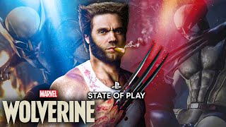 LEAKED MARVEL Wolverine State of Play GAMEPLAY  Wolverine 2024 PS5 Trailer Announced State of Play [upl. by Torr]