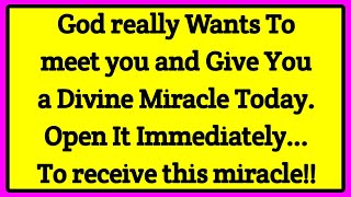 God really Wants To meet you and Give You a Divine Miracle Today Open It godmessage jesusmessage [upl. by Yuria]