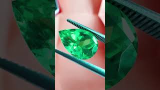 quotPearfectly radiant with Colombian Emeralds gemstone emerald greenemerald emeraldgemstone [upl. by Younglove]