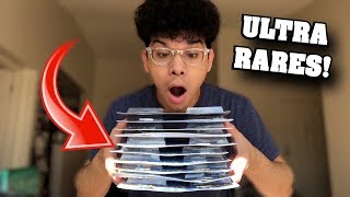 How Many ULTRA RARE Pokemon Cards Did We Get From Opening ALL THESE MYSTERY PACKS [upl. by Jair]