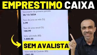 CAIXA LIBERA EMPRÉSTIMO SEM AVALISTA [upl. by Ahsla592]