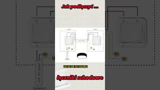 Jak podłączyć łączniki schodowe oświetlenie schodowy silnikelektryczny [upl. by Waddell914]