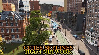 TRAMS  Cities Skylines MEGACITY  Ep 22  4000 Assets amp Mods  City Builder [upl. by Frederico42]