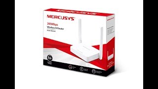 mercusys 300Mbps  Wireless N Router  MW305R  2018 unboxing review [upl. by Ettenahs16]