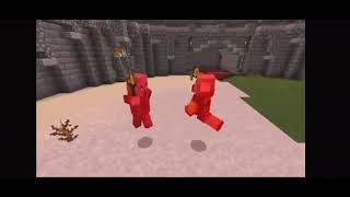 Piglin brute vs all axes vindicator l Minecraft [upl. by Kletter]