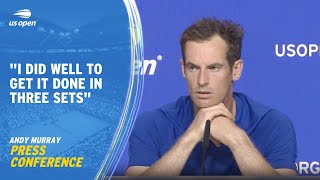 Andy Murray Press Conference  2023 US Open Round 1 [upl. by Brocky]