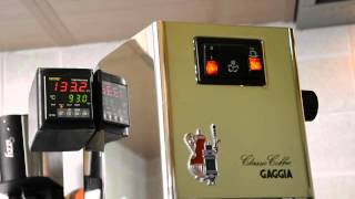 Gaggia Classic PID  Steam function using Sestos alarm [upl. by Odrude]