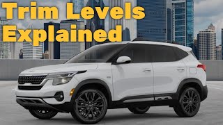 2022 Kia Seltos Trim Levels and Standard Features Explained [upl. by Alodi]