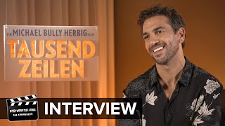 quotTausend Zeilenquot Elyas MBarek im Interview [upl. by Kelcey]