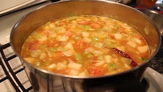 Minestrone Soup Recipe  OrsaraRecipes [upl. by Siloa]