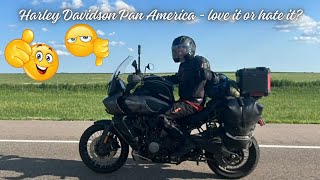 Harley Davidson Pan America love it Or hate it [upl. by Aliuqehs552]