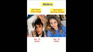 Mohra Movie Cast Then And Now Then And Now  Reel Name  Real Name shorts ytshorts shortsvideo [upl. by Einohtna]