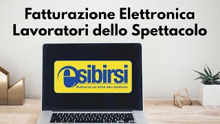 Fatturazione Elettronica per lavoratori dello spettacolo [upl. by Ayanal997]