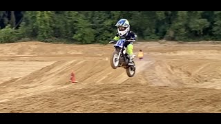 5222021 PW 50 Race Dade City MX FLORIDA MOTO 2 Yamaha Peewee 50cc [upl. by Ailed]