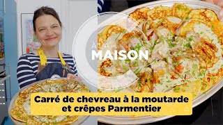 Recette du carré de chevreau à la moutarde [upl. by Annah]