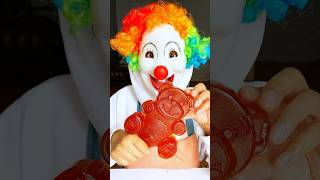 Clowns SECRET GUMMY TOOTHPASTE EXPERIMENT 🧪😱👻shorts funny comedy ytshorts tiktok viral [upl. by O'Kelly]