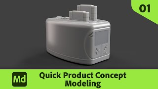 Quick Product Concept 01  Modeling with Substance 3D Modeler  Adobe Substance 3D [upl. by Eicarg]