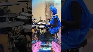 ตีกลอง ฉลามชอบงับคุณ เพลงมาแรงใน Tiktok drumcover drums [upl. by Anpas]