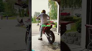 10k to 1 million dirt bike burnouts [upl. by Yam]