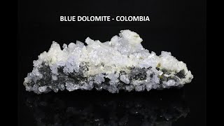 Modrý dolomit křišťál křemen křišťál crystal dolomite [upl. by Malchus]