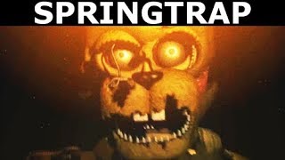 FNAF 6  Springtrap  All Voices Jumpscares amp Rare Screen Freddy Fazbears Pizzeria Simulator [upl. by Yer803]