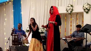 Shahana Thanha Stage Performance Singing Chelathelivoli  Wedding Ganamela Stage Program [upl. by Ajad]