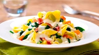 Tortellini farcis aux épinards par Maredsous FR [upl. by Ycram512]