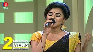 কে যাস রে ভাটির গাঙ বাইয়া  Liza  Live Bangla Song  BanglaVision Entertainment [upl. by Stoneham]