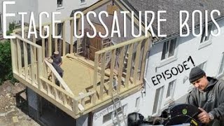 comment construire une extension en ossature bois [upl. by Etnomaj227]