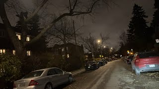 Going live in Montreal Canada on this cold winter Friday night touring the city [upl. by Madelina464]