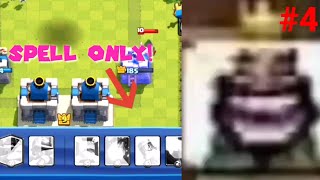 Heheheha Clash Royale Intense battle Spell only deck vs Hog Cycle [upl. by Sascha]