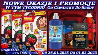 Biedronka Nowa Gazetka Promocyjna Od Czwartku 26012023  W Tym Tygodniu  Nowe Okazje i Promocje [upl. by Efthim]