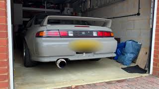 Nissan Silvia S14a 300HP cold start [upl. by Tullus]