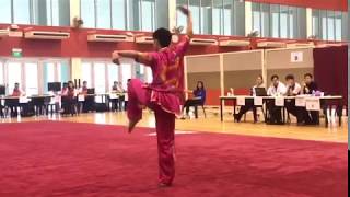 2019 A Div 1st International Changquan 竞赛长拳  Cheng Hong Jiun [upl. by Nevart]