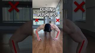 PushUp Mistake SAVE YOUR SHOULDERS [upl. by Karwan15]