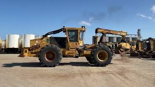 Tigercat 630C Skidder [upl. by Sined]